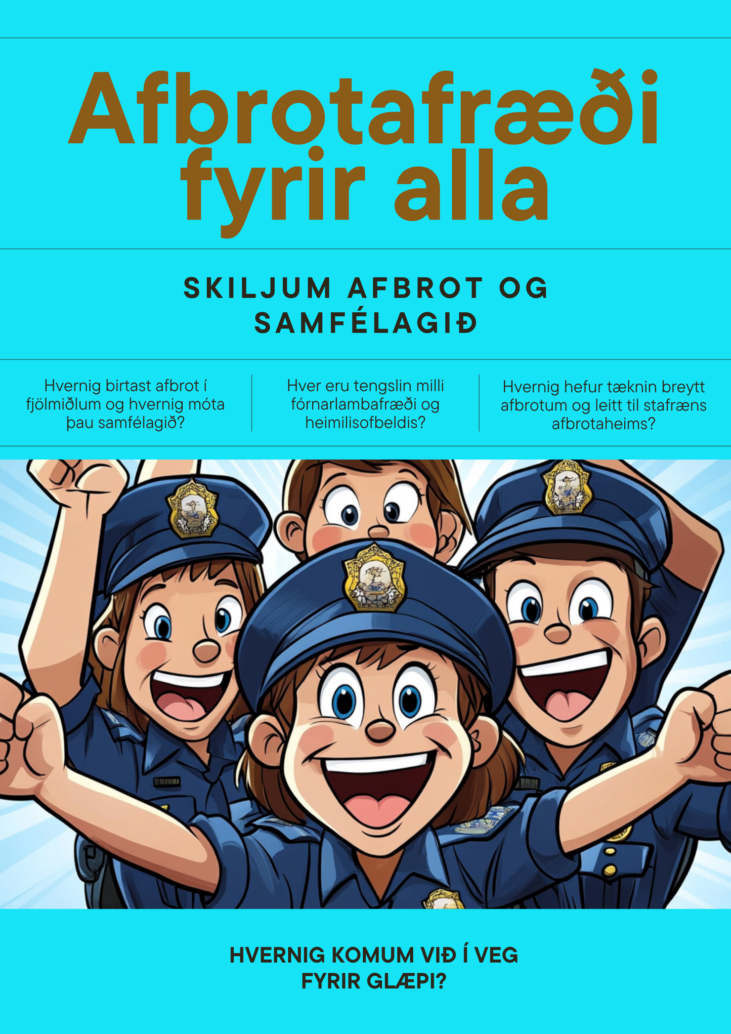 Afbrotafræðin fyrir alla