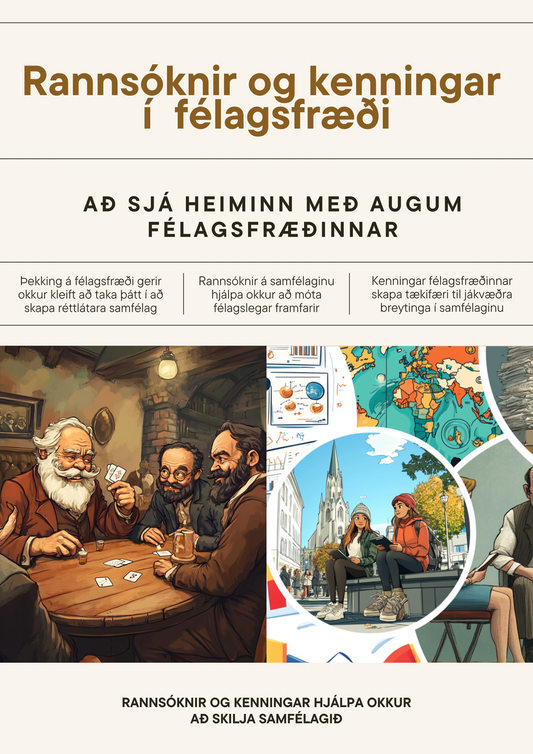 Rannsóknir og kenningar í félagsfræði