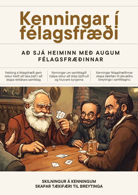 Kenningar í félagsfræði